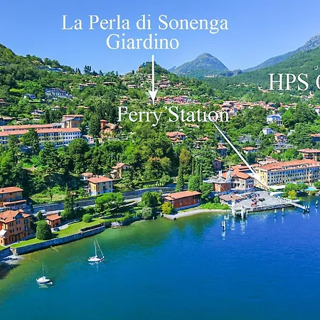 La Perla Di Sonenga - Giardino * Menaggio