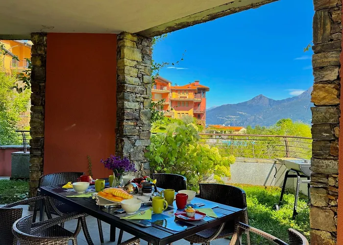 La Perla Di Sonenga - Giardino Lägenhet