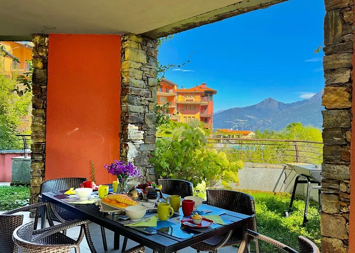 La Perla Di Sonenga - Giardino Apartamento Menaggio